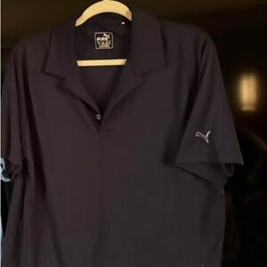 Puma Men's Dark Blue Polo Shirt